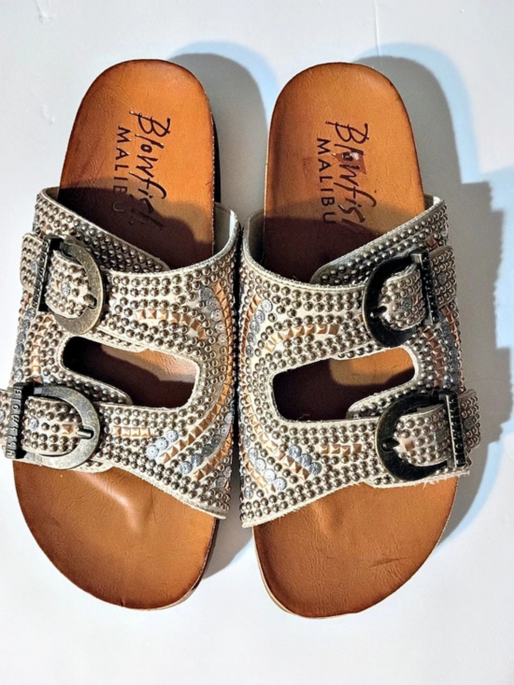 Børn Studded Cork Sandals US 5.5